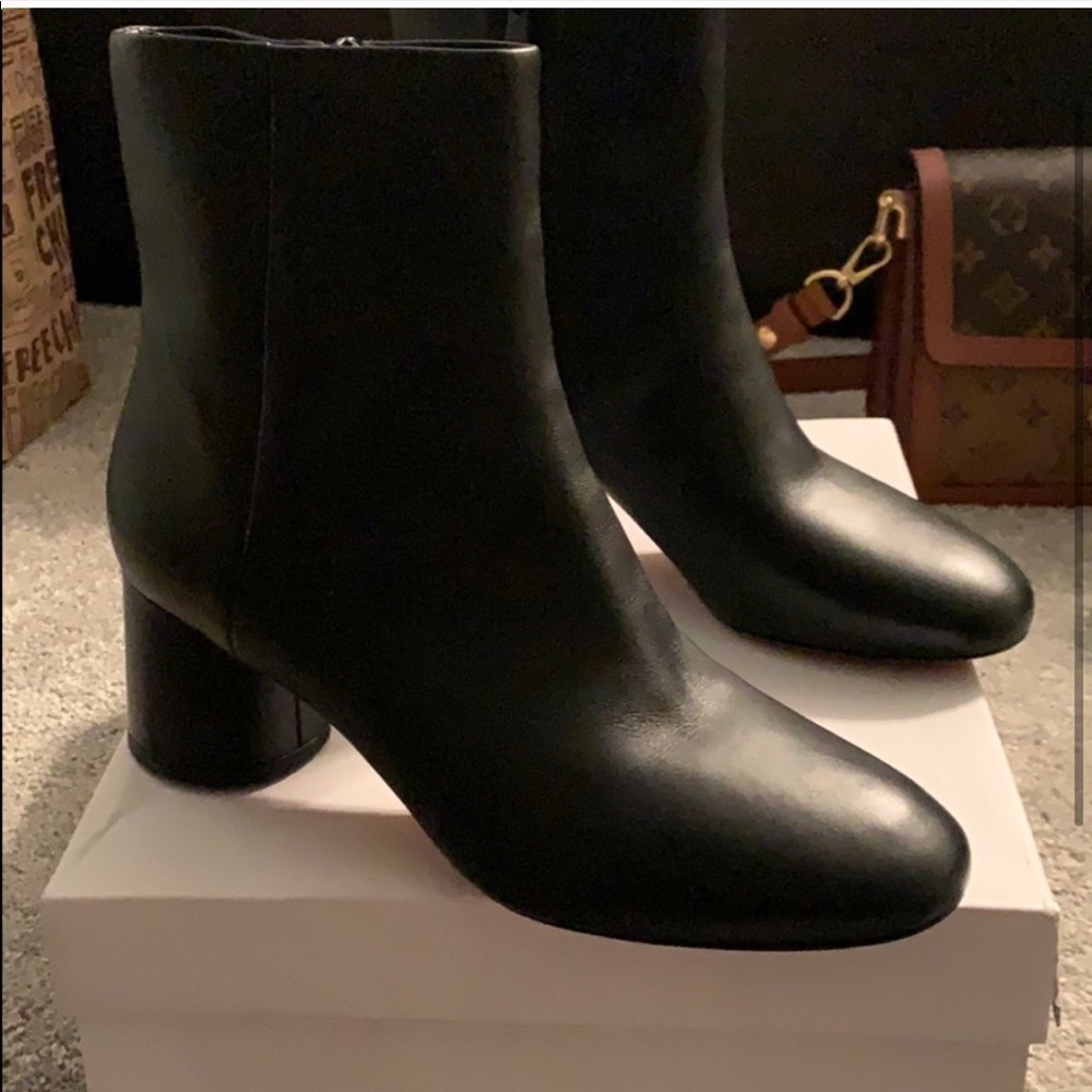 VINCE TASHA BOOTIES WORN 3X